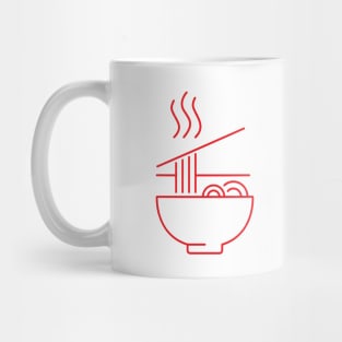 hot ramen bowl Mug